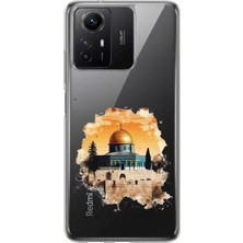 TechTree Redmi Note 12S Uyumlu Mescid-I Aksa Tasarımlı Baskılı Silikon Kılıf