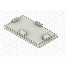 BMW E30 anahtar plakası boşluğu - K1568