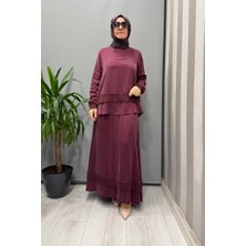 Miss Dalida Etekli Takım Bordo T26K-6002 (T26K-2000)