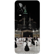 TechTree Gm 24 Pro Uyumlu Kabe Umre Baskılı Silikon Kılıf