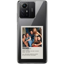TechTree Redmi Note 12S Uyumlu Friends Mini Poster Tasarımlı Baskılı Silikon Kılıf