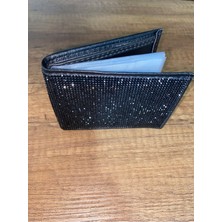 EFEAKS Siyah Taşlı Kartlık Cüzdan