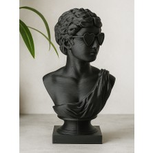 Linova Kalpli Gözlüklü Roma Sanatından Ilham Heykel Biblo Dekoratif Obje