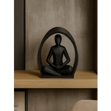 Linova Zen Sessizlik Heykel Biblo Dekoratif Obje