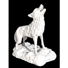 Linova Uluyan Kurt Heykel Biblo Dekoratif Obje