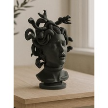 Linova Medusa Heykel Biblo Dekoratif Obje