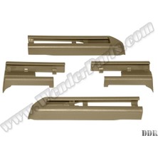 Rose Bmw F10 F07 F01  Koltuk Ray Kapağı Sol+Sağ; Bej - - B A52109175065S4
