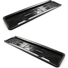 EFEAKS Gecmelı Sıyah Plaka Altı Abs