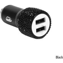 EFEAKS Taşlı Işıltılı Araç Çakmaklık Şarjı