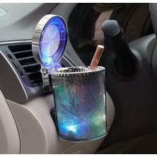 EFEAKS Araç Içi Işıklı Küllük Bardaklı Veya Izgara Sabitleme Özellikli