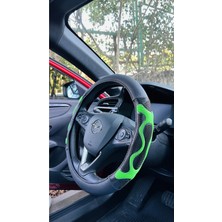 EFEAKS Geçmeli Üç Boyutlu Masajlı Direksiyon Kılıfı