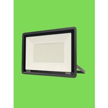 Powerr Led Aydınlatma 200 Watt Siyah Slim Kasa Yeşil Işık IP65 LED Projektör