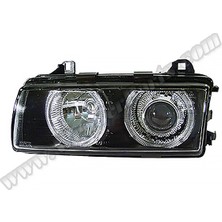 Rose Bmw E36  Komple Far Sol; Kristal Siyah, Mercekli - 1991-98 B A0361103L