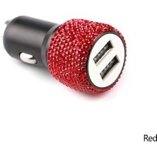 Fox Taşlı Işıltılı Araç Çakmaklık Şarjı