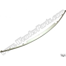 Rose Bmw E60-LCI  Tampon Izgara Çitası Ön Orta; Mat-Alüminyum - 2007-09 B A51117178096
