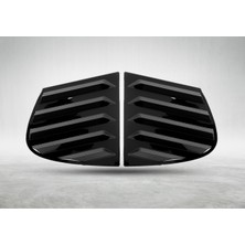 Rose Bmw E87+LCI  Kelebek Camı Rüzgarlığı Arka Set - - B A7030373/374P1