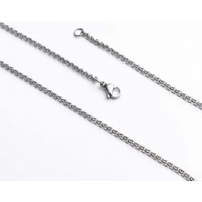 Minik Boy Zincir Çelik Kolye Modeli