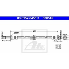Rose Bmw E46  Fren Hortumu Arka - - ATE_83615204553