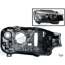 Rose Bmw X3:F25 X4:F26  Far Kasası Sağ Halojen - 2014-17 B A63117334078P2