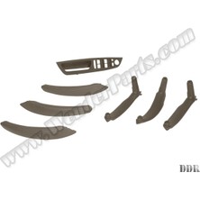 Rose Bmw X5:E70+LCI X6:E71  Kapı Tutamak Seti Ön&arka; Bej Deri Kaplamalı - - B A51416975793L7