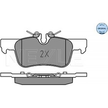 Rose Bmw F45 X1:F48 X2:F39 MINI-F54/F60  Fren Balatası Arka - - MEY_0252533116