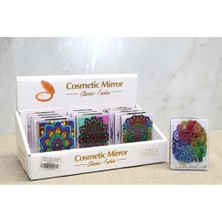 ZS Demir Mandala Desenli Hareketli Sulu El Aynası