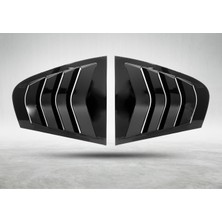 Rose Bmw F30  Kelebek Camı Rüzgarlığı Arka Set - - B A7269553/554P1