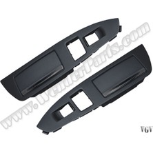 Rose Bmw F01-LCI  Cam Düğme Çerçevesi Arka Set Sol&sağ Küllüklü Siyah; Arka Güneşlik - - B A7322877/878