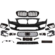 Rose Bmw F10+LCI  Komple Tampon Ön; [donusum: F90 M5] F.yık-Lı, Aacli Araç, Panj-Lu (Far Değişmez) -///m5- 2010-16 B A51118050632S2