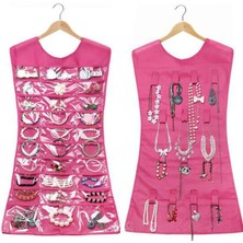 Maarketim Elbise Şeklinde Takı Organizeri - Pembe