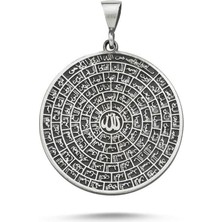 Takılingo 925 Ayar Gümüş Esma-Ül Hüsna Işlemeli Kolye Ucu