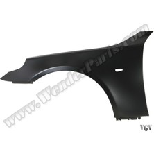 Rose Bmw E60+LCI  Çamurluk Ön Sol; Delikli, Alüminyum - 2003-09 B N41357111429A