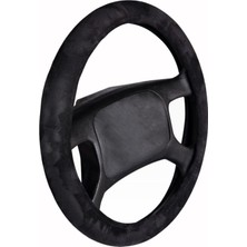 Fox Geçmeli Deri Direksiyon Kılıfı Süet Model