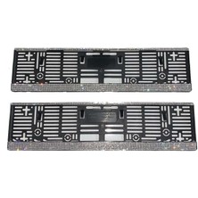 EFEAKS Taşlı Araba Ön ve Arka Plakalık Bekaks