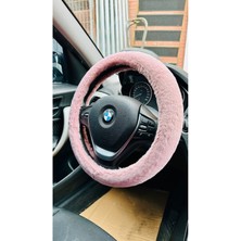 EFEAKS Yumuşak Tüylü Peluş Direksiyon Kılıfı