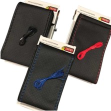 EFEAKS Kırmızı Dikişli Deri Dikme Direksiyon Kılıfı