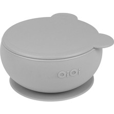 OiOi Kapaklı Kase Powder Grey (3 Adet)