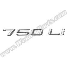 Rose Bmw E66  Bagaj Yazısı -750LI- - - B N51147148195