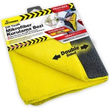 EFEAKS 50X40 cm Çift Taraflı Mikrofiber Oto Kurulama Havlusu Süper Emiş Güçlü Profesyonel Temizlik Bezi