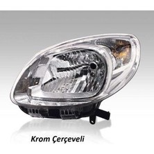 Ayfar 202311 - Far Sol Manuel Renault Kangoo 12 Krom Çerceveli