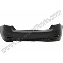 Rose Bmw F30-LCI  Tampon Arka; <oo> Egz.çıkışlı, Nikelaj Delikli -Luxury/sport- 2016-18 B N51127384603