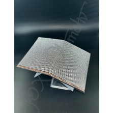 EFEAKS Gümüş Taşlı Rose Gold Detaylı Ruhsat Kabı