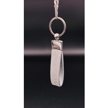 EFEAKS Gümüş Taşlı Anahtarlık