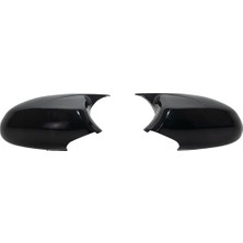 Rose Bmw E81 E87+LCI E82  Ayna Kapağı Set Piano-Siyah; Yarasa-Tipi -///m4- 2003-09 B A0414217/216R1