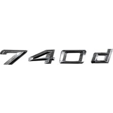 Rose Bmw E65  Bagaj Yazısı -740D- - - B A51147033244