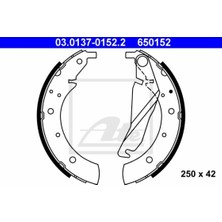 Rose Bmw E34  Pabuçlu Fren Balatası Arka 518I - ATE_03013701522