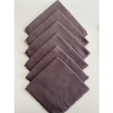 Fureya 6 Adet Düz Renk Tülbent