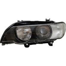 Rose Bmw X5:E53  Komple Far Sol; Siyah Beyaz Sinyal Xenon - 2000-03 B A63126930235