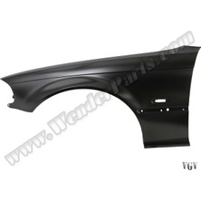 Rose Bmw E46  Çamurluk Ön Sol; Delikli, Sac -Coupe- 1999-02 B N41358241439S