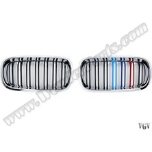 Rose Bmw X5:F15 X6:F16  Panjur (Set) Krom/siyah, Çift Çıtalı ///m-Renkli - 2014-18 B A0153184